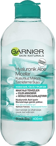 Garnier Micellar Hyaluronik Aloe Makyaj Temizleme Suyu 400 ml