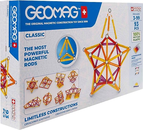 Geomag Classic 93 Parça Manyetik Bloklar S00000273 Fiyatları