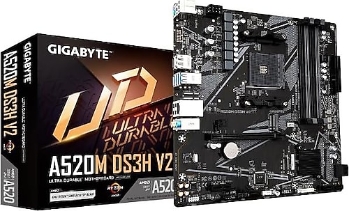 Gigabyte A520M-DS3H-V2 AM4 DDR4 Micro ATX Anakart Fiyatları ...