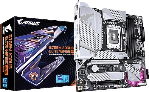 Gigabyte B760M Aorus Elite WIFI6E Gen5 Intel LGA1700 DDR5 Micro