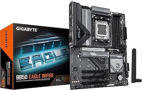 D*y様 【極美品】GIGABYTE B850 EAGLE WIFI6E AM5 Gigabyte B850 Eagle WIFI6E AMD AM5 DDR5 ATX Anakart Fiyatları