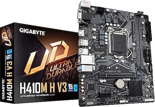 Gigabyte H410M H V3 Intel LGA120 DDR4 Micro ATX Anakart