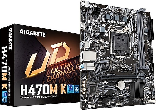 Gigabyte H470M-K Intel LGA1200 DDR4 Micro ATX Anakart