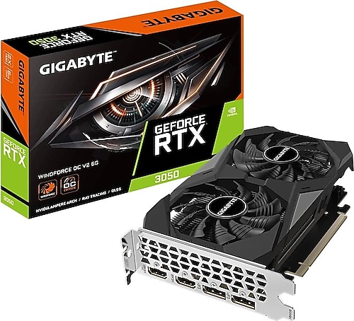 (e85様お取り置き)GIGABYTE GeForce RTX 3050 6GB Gigabyte RTX 3050 Windforce OC V2 6G GV-N3050WF2OCV2-6GD 96 Bit