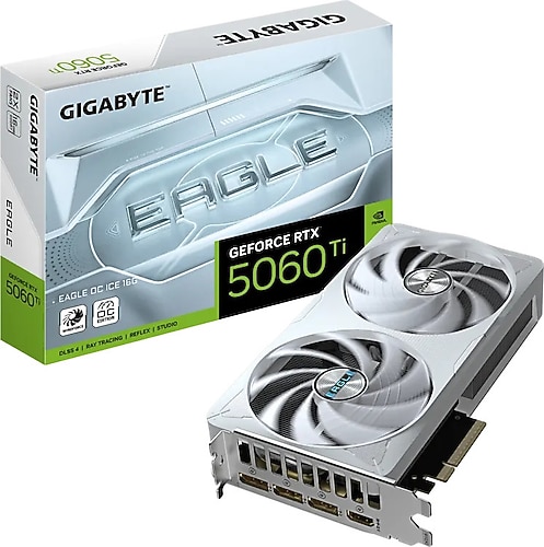 Gigabyte RTX 5060 TI Eagle OC Ice 16G GV-N506TEAGLEOC ICE-16GD 128