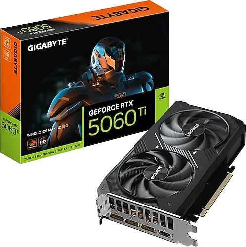 Gigabyte RTX 5060 TI Windforce Max OC 16G GV-N506TWF2MAX OC-16GD