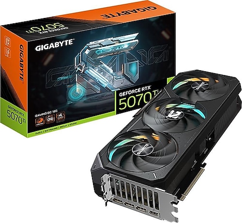 グラフィックボード・グラボ・ビデオカード GIGABYTE GeForce RTX 5070ti Gigabyte RTX 5070 TI Gaming OC 16G GV-N507TGAMING OC-16GD 256 Bit