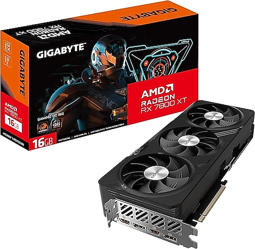 Gigabyte RX 7800 XT Gaming OC 16G GV-R78XTGAMING OC-16GD 256 Bit GDDR6 16  GB Ekran Kartı Fiyatları, Özellikleri ve Yorumları | En Ucuzu Akakçe