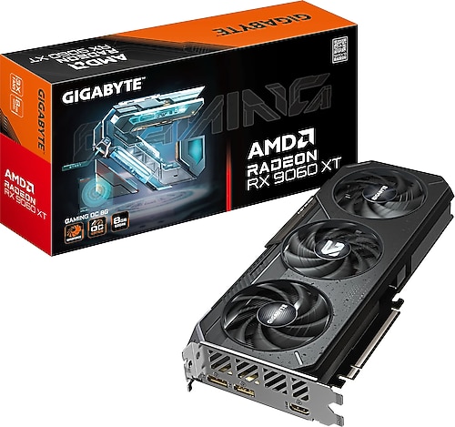 Gigabyte RX 9060 XT Gaming OC 8G GV-R9060XTGAMING OC-8GD 128 Bit