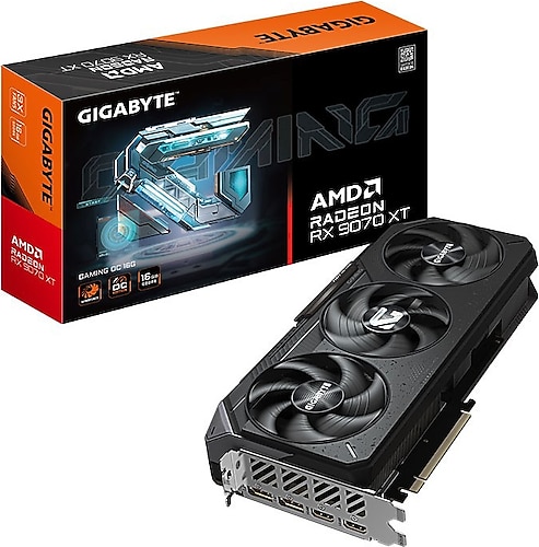 Gigabyte RX 9070 XT Gaming OC GV-R9070XTGAMING OC-16GD 256 Bit
