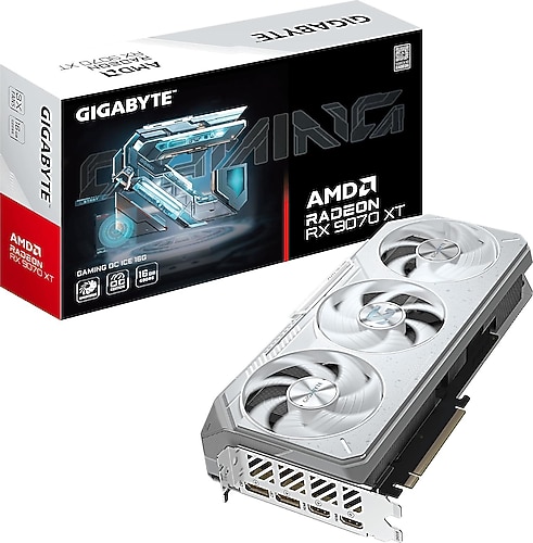 Gigabyte RX 9070 XT Gaming OC Ice 16G GV-R907XGAMINGOCICE-16GD 256