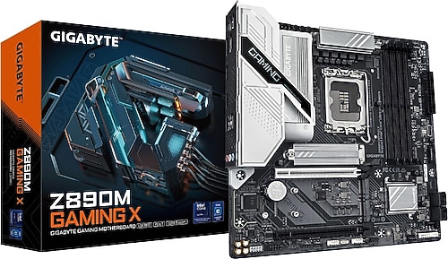 Gigabyte Z890M Gaming X Intel LGA1851 DDR5 Micro ATX Anakart