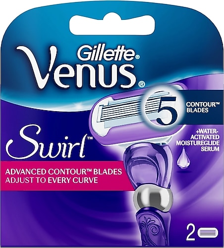 Gillette Venus Swirl Yedek Kadın Tıraş Bıçağı 2'li