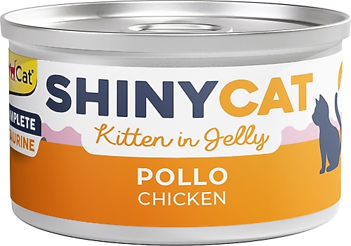 Gimcat Shinycat Jelly Tavuklu 70 gr Yavru Konserve Kedi Maması