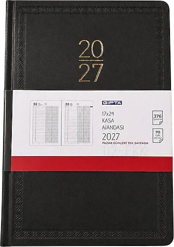 Gıpta 112-EKK 17x24 cm Çizgili Günlük 2027 Ajanda Fiyatları