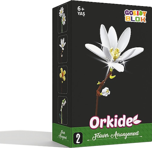 Gokidy Blok Çiçekler Serisi Orkide T675 Fiyatları, Özellikleri ve