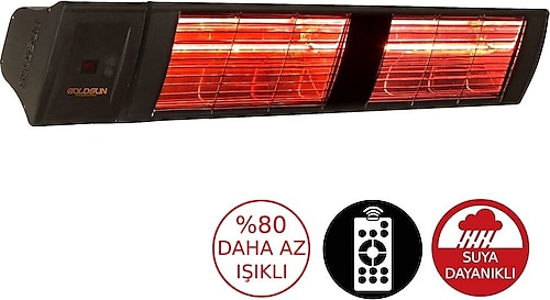 Goldsun Supra Plus GSS40PLG Az Işıklı 4000 W Uzaktan Kumandalı Dış