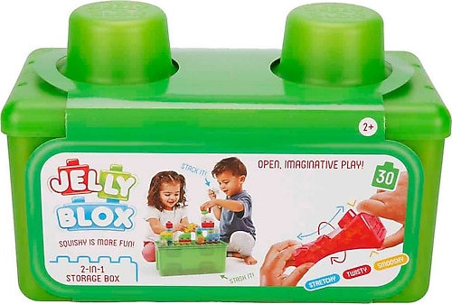 Jelly Blox 2 in 1 Saklama Kutulu 30 Parça Blok Seti Fiyatları