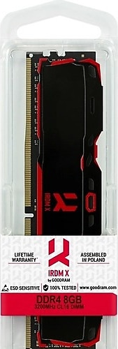 Goodram IRDM X 8 GB 3200 MHz CL16 IR-X3200D464L16SA/8G DDR4 Ram ...