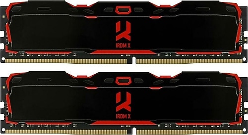 Ram＊→ Goodram Irdm X Black 16 GB (2x8) 3200 MHz IR-X3200L16SA16GDC DDR4