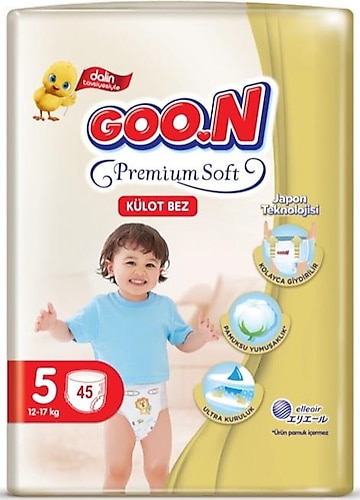 Goon Premium Soft 5 Numara 45'li Külot Bez