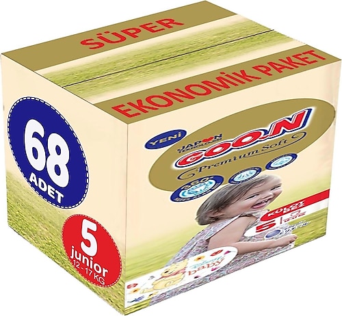 Goon Premium Soft 5 Numara 68'li Külot Bez