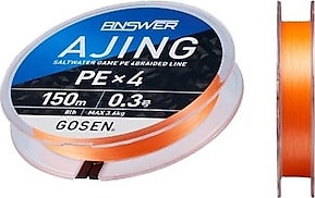 Gosen Answer Ajing 150 m Pe 0.40 mm 4.5 kg İp Misina Fiyatları