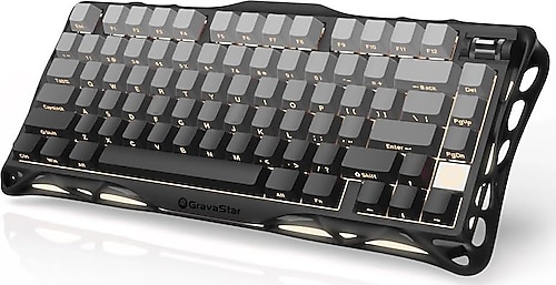 GravaStar Mercury K1 RGB US Layout Kablolu/Kablosuz Mekanik Oyuncu