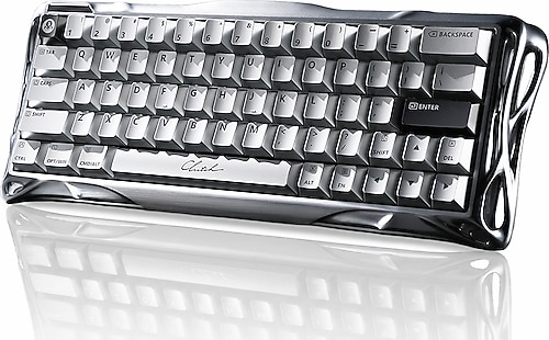 GravaStar Mercury V60 Pro Chrome Silver Deluxe Edition RGB %60 TKL