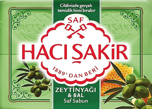 Hacı Şakir Zeytinyağı & Bal 4x150 gr Kalıp Sabun