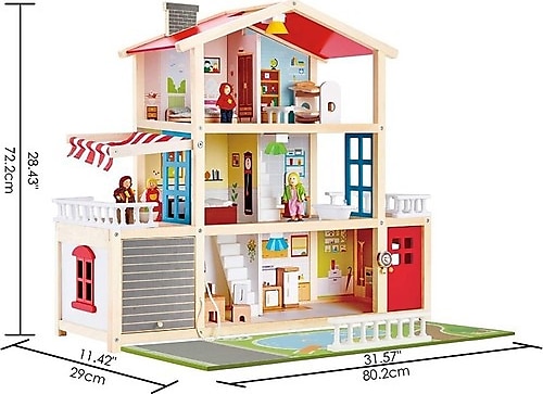 Hape on sale wooden house