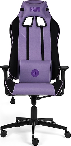 Hawk Gaming Chair Fab Dream Lila-Siyah Kumaş Oyuncu Koltuğu