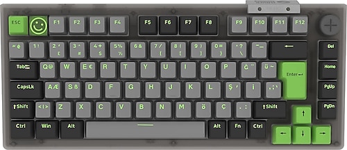 Hawk Gaming HK610 RGB TKL Gateron Switch Kablolu/Kablosuz Oyuncu