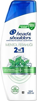 Head & Shoulders Mentol Ferahlığı 2'si 1 arada 300 ml Kepek Şampuanı