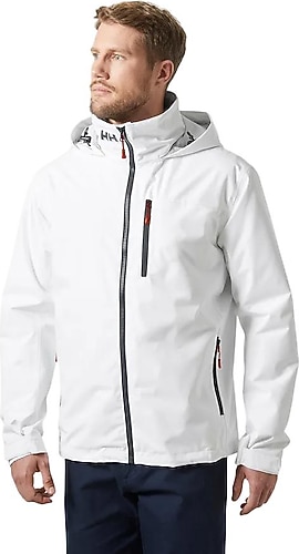 Helly Hansen Crew Midlayer 2.0 HHA.34442-001 Kapüşonlu Beyaz Erkek