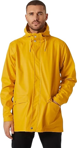 Helly Hansen Moss Raincoat HHA.53265 Kapüşonlu Erkek Yağmurluk