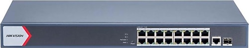 Hikvision DS-3E1518P-EI 16 Port 10/100/1000 Mbps Gigabit PoE Switch ...