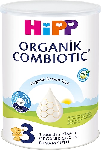 Hipp 3 Combiotic Organik Devam Sütü 350 gr