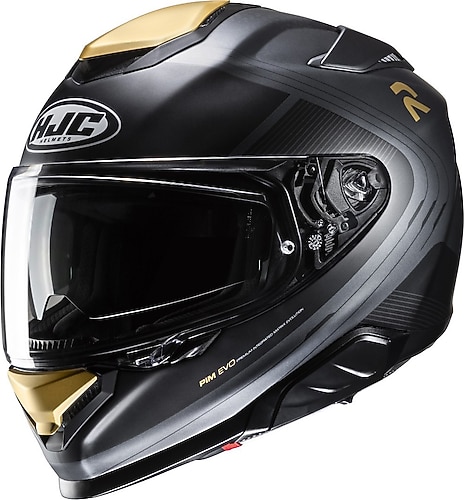 HJC RPHA71 Frepe Mat Siyah Gold Full Face Motor Kaskı Fiyatları