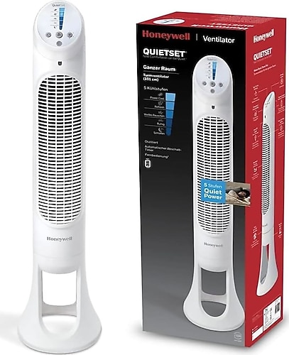 Honeywell QuietSet HYF260 Uzaktan Kumandalı Kule Tipi Vantilatör