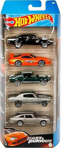 Hot Wheels Fast And Furious 5'li Araba Seti HLY70 Fiyatları
