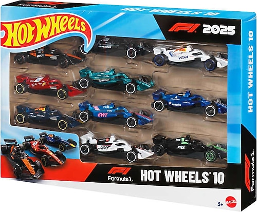 Hot Wheels Formula 1 2025 10'lu Araba Seti JMM24 Fiyatları