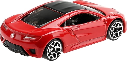 Short Card Hot Wheels Hot Wheels - RED '17 Acura NSX Die-Cast On