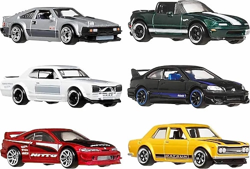 Hot Wheels 1:64 Japon Temalı 6'lı Araba Seti JBY77 Fiyatları