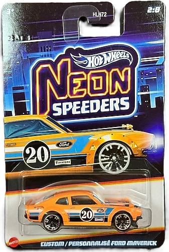 Hot Wheels Neon Speeders Custom Ford Maverick HLH72-JKX94 Hot Wheels Neon Speeders Custom Ford Maverick HLH72-JKX94
