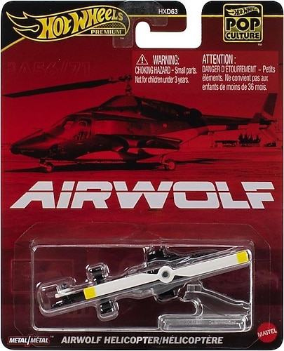 Hot Wheels Pop Culture Airwolf Helicopter HXD63-JBL56 Fiyatları