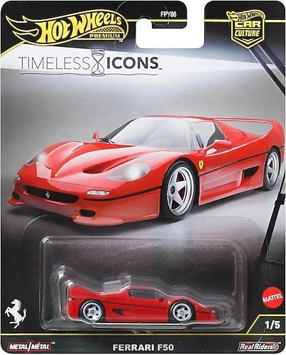 Hot Wheels Premium Car Culture Timeless Icons Ferrari F50 FPY86