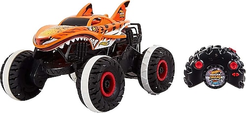 Hot Wheels R/C Monster Trucks Durdurulamaz Tiger Shark 1:15 HGV87
