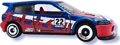 Hot Wheels Basic Car Honda Civic Custom HNJ97 Mobil Eksklusif Keren Untuk Semua 1