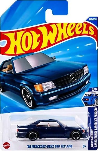 Hot Wheels Wild Wideboy '89 Mercedes-Benz 560 SEC AMG JBB85